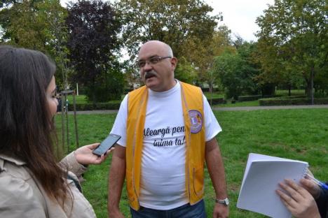 Promenada inimii: Alergare matinală pentru sănătate, în Parcul Brătianu (FOTO/VIDEO)