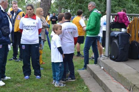 Promenada inimii: Alergare matinală pentru sănătate, în Parcul Brătianu (FOTO/VIDEO)