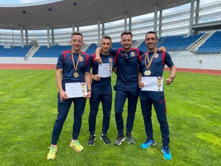 Doi pompieri bihoreni au obținut medalii de aur la Campionatul de Atletism și Cros al MAI