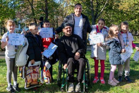 Sute de orădeni au alergat împreună pentru copiii și tinerii din Asociația S.O.S. Autism Bihor (FOTO)