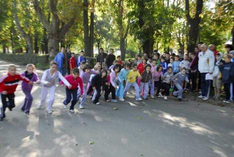 De Ziua Europei, cros pentru elevi şi liceeni în parcul I. C. Brătianu 