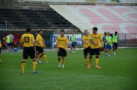 CS Oşorhei a remizat cu scorul de 2-2 meciul de la Gyula