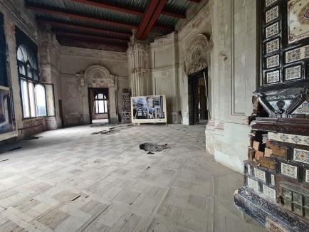 Interiorul Palatului Episcopal Greco-Catolic din Oradea, distrus de incendiu, va fi reabilitat printr-o investiţie de 38,9 milioane lei a Ministerului Dezvoltării (FOTO / VIDEO)
