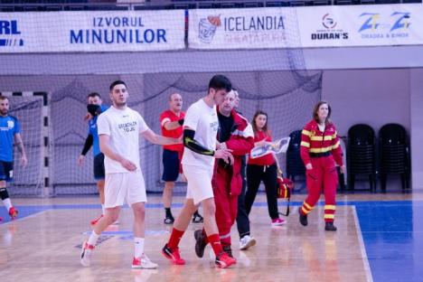 Semieşec pe teren propriu pentru handbaliştii de la CSM Oradea în prima etapă din retur (FOTO)