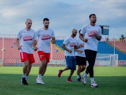 Baschetbaliştii de la CSM CSU Oradea au început pregătirile pentru noul sezon (FOTO)
