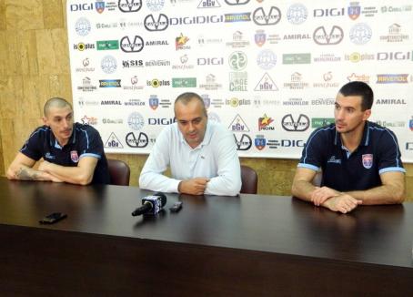 Debut dificil în Liga Naţională: Baschetbaliştii de la CSM U Oradea joacă duminică, în deplasare, cu Steaua CSM Eximbank
