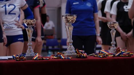 Echipa Universității din Oradea a devenit vicecampioană națională universitară la volei feminin (FOTO)