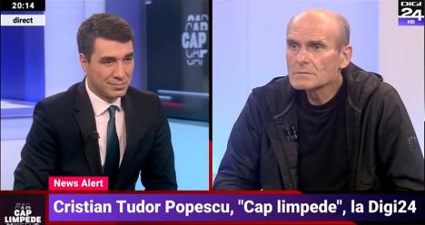 Fără „Cap limpede”. Cristian Tudor Popescu a fost concediat de Digi24