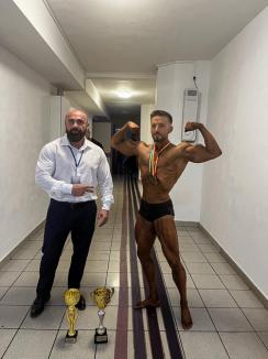 La 23 de ani, un tânăr din Oradea a devenit campion național absolut la culturism (FOTO)