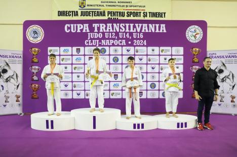 Judoka de la LPS – Champions Oradea au câştigat ediţia din acest an a Cupei Transilvania din Cluj (FOTO)