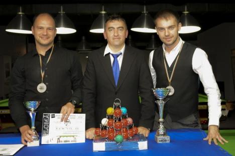 Bucureșteanul Rareș Sinca a câștigat Cupa Black & White - Fecher Snooker Open (FOTO)