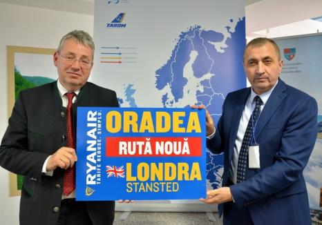 O nouă destinație de pe Aeroportul din Oradea: Din toamnă, curse directe Oradea - Londra