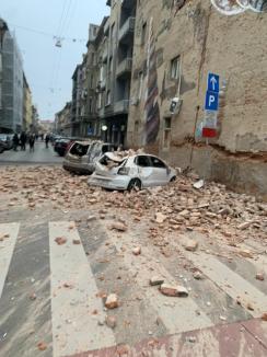 Două cutremure puternice în Croaţia: Zeci de oameni au fost răniţi (FOTO / VIDEO)