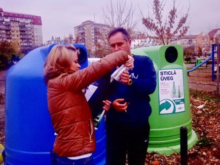 Premii pentru ecologişti: Campania "RER te premiază dacă te surprinde reciclând" şi-a stabilit primii câştigători (FOTO)