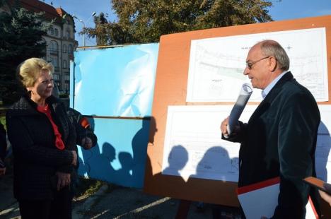Ministrul Apelor, în inspecţie pe malul Crişului, în zona Independenţei: Lucrările vor fi gata până în decembrie (FOTO)