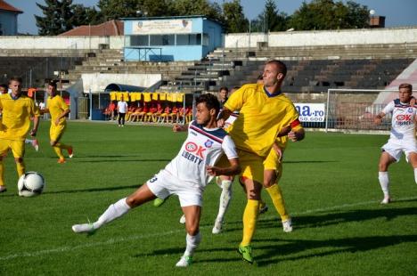 A patra victorie în amicale pentru FC Bihor: 2-1 cu SC Bacău