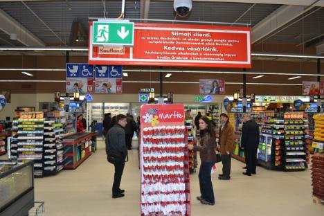 Se deschide un nou magazin Kaufland: 15.000 de produse şi promoţii de până la 50% în prima săptămână (FOTO)