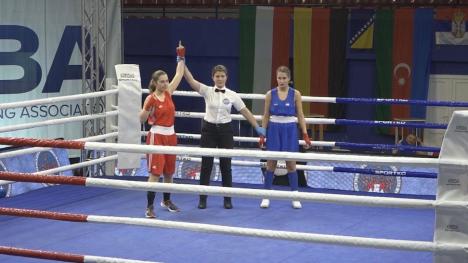 Daiana Andor a cucerit medalia de argint la Cupa Naţiunilor la box, desfășurată în Serbia
