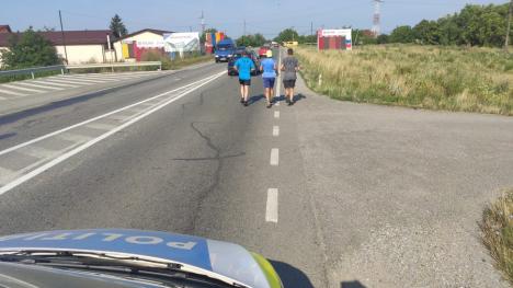 1.400 de kilometri, în alergare. Dănuţ Cernat a ajuns la Oradea, într-un maraton pentru copiii poliţiştilor care au murit infectaţi cu Covid-19 (FOTO / VIDEO)