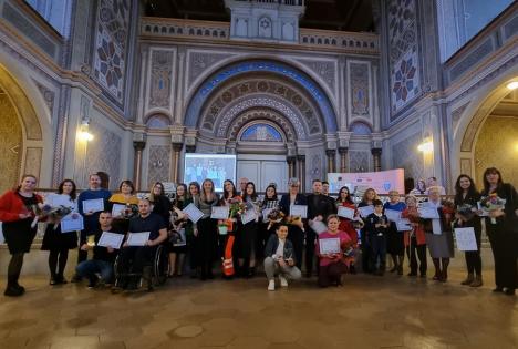 Cei mai activi voluntari din domeniul social au fost premiaţi de Direcţia de Asistenţă Socială Oradea