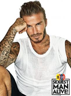 David Beckham a fost desemnat cel mai sexy bărbat în viaţă (VIDEO)