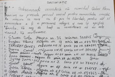 Declaraţia de la Măgura: Cum îl apără consătenii pe bătăuşul oprit cu focuri de armă la Pietroasa