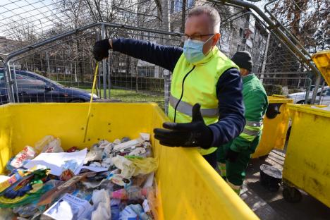 Directorul RER Vest, Pálhegyi Zoltán, explică noile reguli şi tarife ale colectării deşeurilor: 'Orădenii se adaptează, dar nu ştiu cum va fi ritmul'