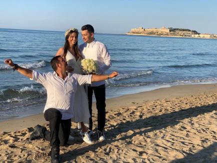 #JustMarried: Denisa Hodișan s-a măritat cu Flick Domnul Rimă (FOTO / VIDEO)