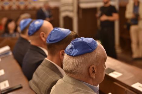 „O celebrare a vieții evreiești”. A început festivalul Euroiudaica, organizat în premieră la Oradea (FOTO/VIDEO)
