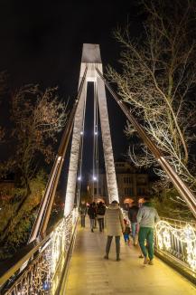 În aşteptarea Crăciunului: Cum a fost împodobit centrul Oradiei și ce poți găsi la târgul din Piaţa Unirii (FOTO/VIDEO)