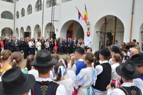 Ambasadorul Jan Gabor a inaugurat consulatul onorific slovac din Cetate (FOTO)