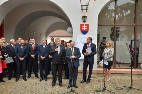 Ambasadorul Jan Gabor a inaugurat consulatul onorific slovac din Cetate (FOTO)