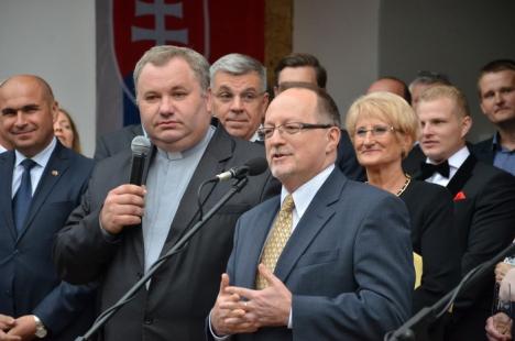 Ambasadorul Jan Gabor a inaugurat consulatul onorific slovac din Cetate (FOTO)