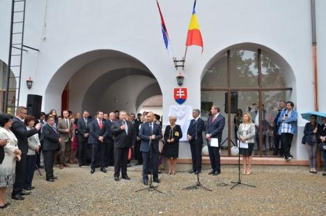 Ambasadorul Jan Gabor a inaugurat consulatul onorific slovac din Cetate (FOTO)