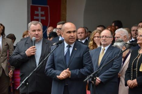 Ambasadorul Jan Gabor a inaugurat consulatul onorific slovac din Cetate (FOTO)