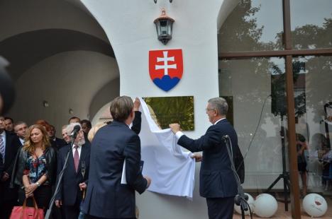 Ambasadorul Jan Gabor a inaugurat consulatul onorific slovac din Cetate (FOTO)