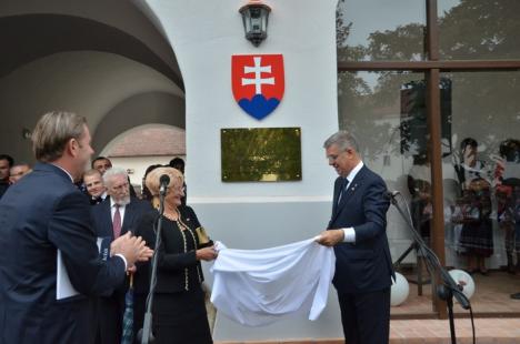 Ambasadorul Jan Gabor a inaugurat consulatul onorific slovac din Cetate (FOTO)