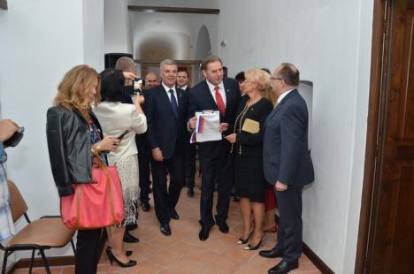 Ambasadorul Jan Gabor a inaugurat consulatul onorific slovac din Cetate (FOTO)