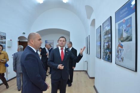 Ambasadorul Jan Gabor a inaugurat consulatul onorific slovac din Cetate (FOTO)