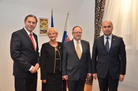 Ambasadorul Jan Gabor a inaugurat consulatul onorific slovac din Cetate (FOTO)