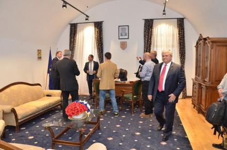 Ambasadorul Jan Gabor a inaugurat consulatul onorific slovac din Cetate (FOTO)