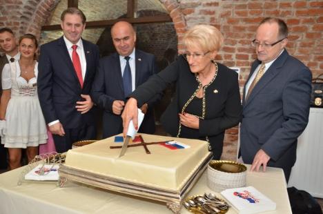 Ambasadorul Jan Gabor a inaugurat consulatul onorific slovac din Cetate (FOTO)