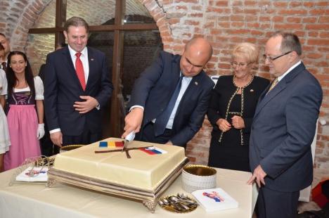 Ambasadorul Jan Gabor a inaugurat consulatul onorific slovac din Cetate (FOTO)