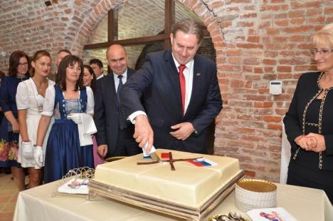 Ambasadorul Jan Gabor a inaugurat consulatul onorific slovac din Cetate (FOTO)