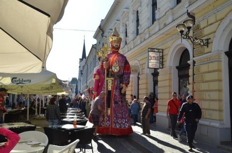 Cu Sfântul Ladislau înainte! Toamna Orădeană a fost deschisă cu o paradă medievală (FOTO/VIDEO)