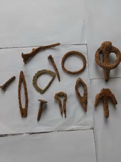 Descoperire arheologică rară: Inel de aur, găsit într-o pădure din Bihor (FOTO)
