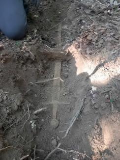 Descoperire arheologică în Bihor: O sabie din Evul Mediu (FOTO)