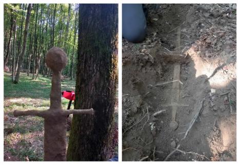 Descoperire arheologică în Bihor: O sabie din Evul Mediu (FOTO)