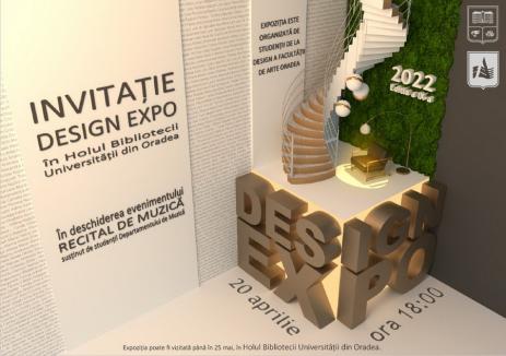 Design Expo 2022: Viitorii designeri își expun lucrările la Universitatea din Oradea