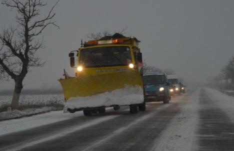 România, în plină iarnă: Mai multe drumuri naţionale nici nu au contract de deszăpezire